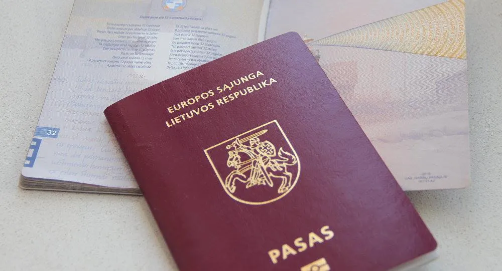 Apply for Original Lithuanian passport online