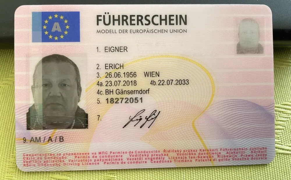 Buy Real Austrian Driving License online
