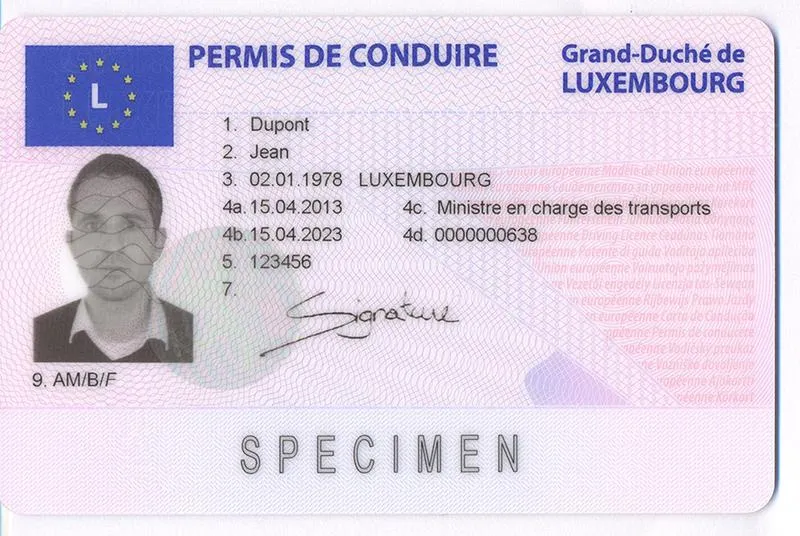 Buy a registered Luxembourg driving license