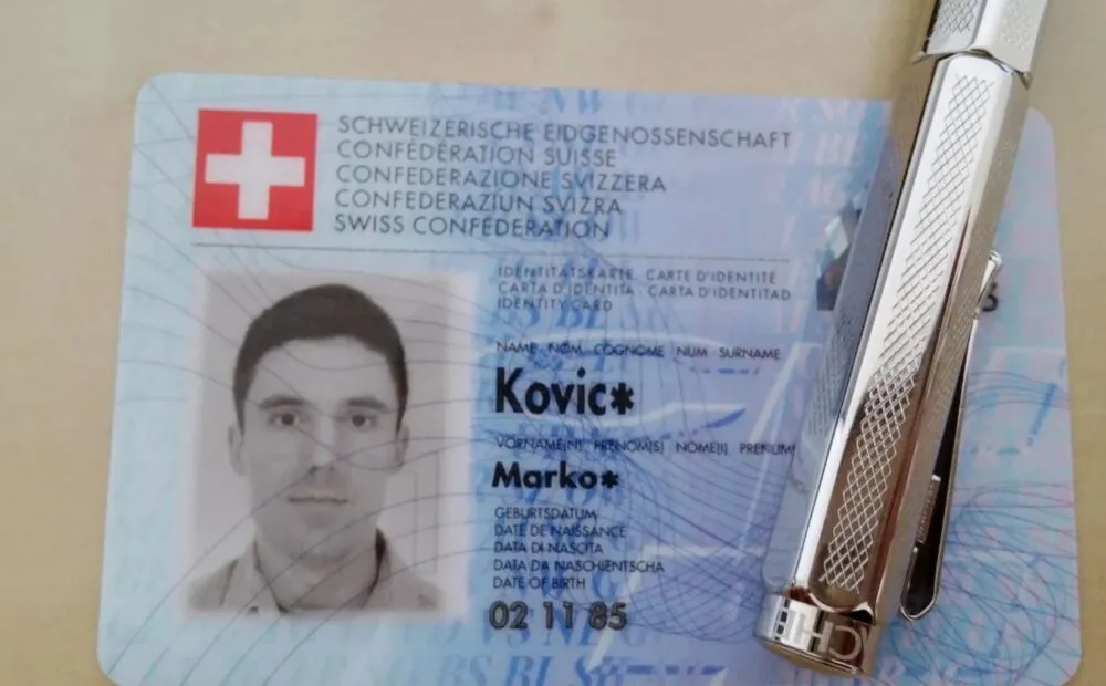 How to get A real Switzerland ID CARD online