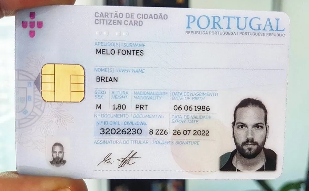 Buy Authentic Portuguese ID Card Online